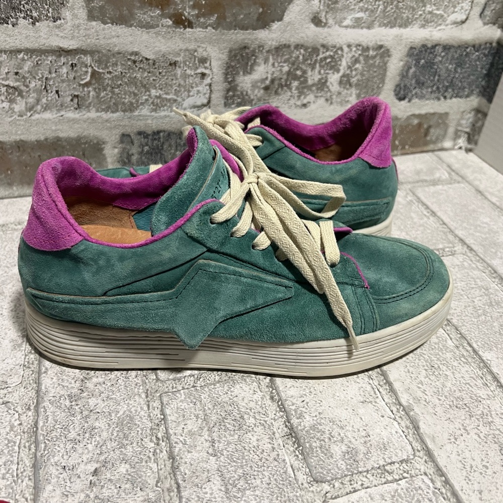 A.S.98 Alfie II Sneaker Emerald Pink Size 38-8